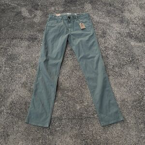 Faherty NWT Men's Cavalry Twill Jean Surplus Green 34x34 Stretch